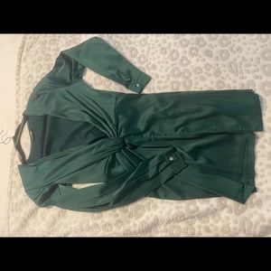 Dress, mini, green great conditioned only used once